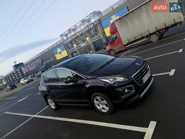 Черный Пежо 3008, объемом двигателя 1.56 л и пробегом 189 тыс. км за 9500 $, фото 11 на Automoto.ua