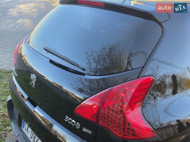 Черный Пежо 3008, объемом двигателя 1.6 л и пробегом 185 тыс. км за 8750 $, фото 28 на Automoto.ua