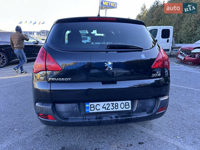 Чорний Пежо 3008, об'ємом двигуна 1.6 л та пробігом 229 тис. км за 8600 $, фото 3 на Automoto.ua