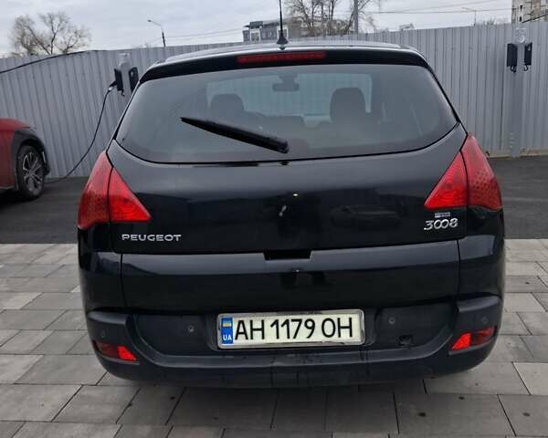 Черный Пежо 3008, объемом двигателя 1.56 л и пробегом 226 тыс. км за 5000 $, фото 4 на Automoto.ua