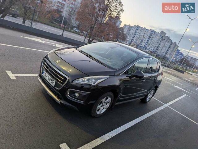 Черный Пежо 3008, объемом двигателя 1.56 л и пробегом 189 тыс. км за 9500 $, фото 6 на Automoto.ua