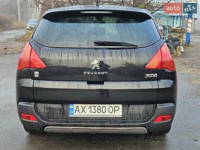 Черный Пежо 3008, объемом двигателя 2 л и пробегом 175 тыс. км за 10700 $, фото 6 на Automoto.ua