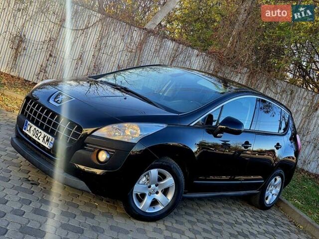 Черный Пежо 3008, объемом двигателя 1.6 л и пробегом 185 тыс. км за 8750 $, фото 3 на Automoto.ua