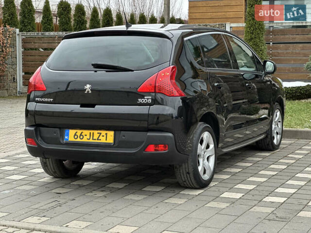 Черный Пежо 3008, объемом двигателя 1.6 л и пробегом 222 тыс. км за 9950 $, фото 69 на Automoto.ua