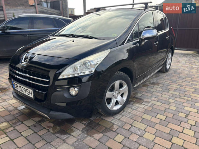 Черный Пежо 3008, объемом двигателя 2 л и пробегом 211 тыс. км за 10900 $, фото 1 на Automoto.ua