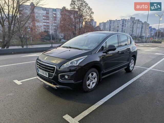 Черный Пежо 3008, объемом двигателя 1.56 л и пробегом 189 тыс. км за 9500 $, фото 5 на Automoto.ua