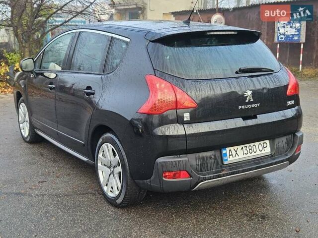 Черный Пежо 3008, объемом двигателя 2 л и пробегом 175 тыс. км за 10700 $, фото 7 на Automoto.ua