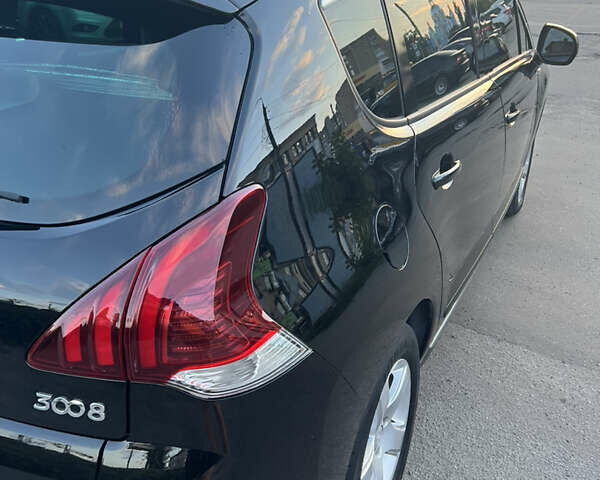 Чорний Пежо 3008, об'ємом двигуна 2 л та пробігом 241 тис. км за 10300 $, фото 1 на Automoto.ua