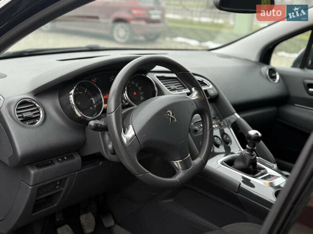 Чорний Пежо 3008, об'ємом двигуна 1.56 л та пробігом 139 тис. км за 10500 $, фото 50 на Automoto.ua