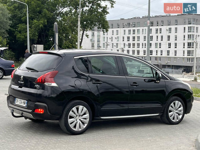 Чорний Пежо 3008, об'ємом двигуна 1.6 л та пробігом 220 тис. км за 10700 $, фото 9 на Automoto.ua