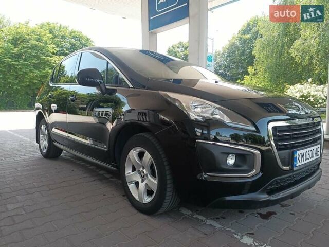Черный Пежо 3008, объемом двигателя 1.6 л и пробегом 190 тыс. км за 10400 $, фото 9 на Automoto.ua