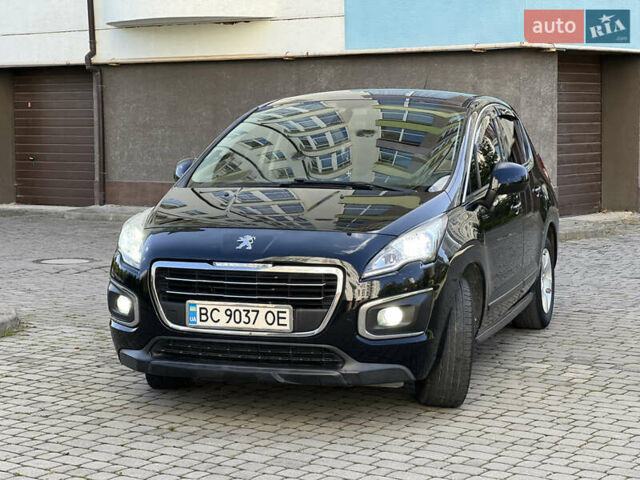 Чорний Пежо 3008, об'ємом двигуна 1.56 л та пробігом 261 тис. км за 9990 $, фото 1 на Automoto.ua