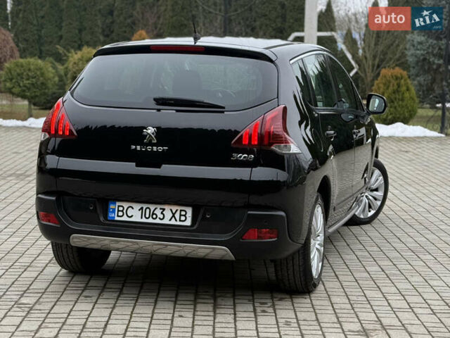 Чорний Пежо 3008, об'ємом двигуна 1.56 л та пробігом 139 тис. км за 10500 $, фото 33 на Automoto.ua