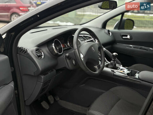Чорний Пежо 3008, об'ємом двигуна 1.56 л та пробігом 139 тис. км за 10500 $, фото 41 на Automoto.ua