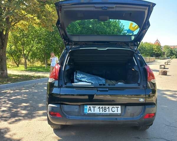 Черный Пежо 3008, объемом двигателя 1.56 л и пробегом 242 тыс. км за 10300 $, фото 2 на Automoto.ua