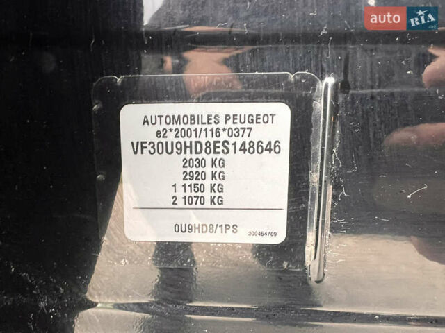 Чорний Пежо 3008, об'ємом двигуна 1.6 л та пробігом 220 тис. км за 10700 $, фото 19 на Automoto.ua