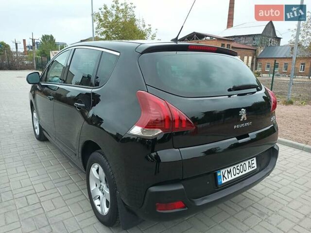 Черный Пежо 3008, объемом двигателя 1.6 л и пробегом 190 тыс. км за 10400 $, фото 6 на Automoto.ua
