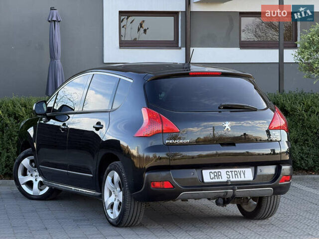 Черный Пежо 3008, объемом двигателя 1.6 л и пробегом 247 тыс. км за 9900 $, фото 3 на Automoto.ua