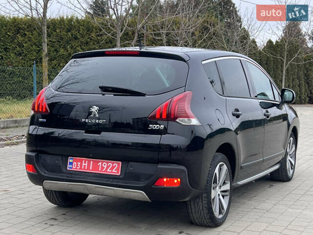 Черный Пежо 3008, объемом двигателя 1.6 л и пробегом 249 тыс. км за 12800 $, фото 5 на Automoto.ua