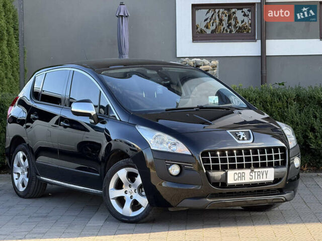 Черный Пежо 3008, объемом двигателя 1.6 л и пробегом 247 тыс. км за 9900 $, фото 1 на Automoto.ua