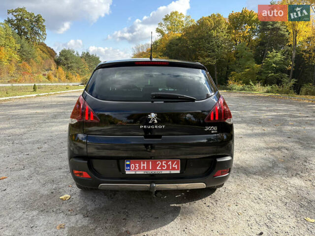 Черный Пежо 3008, объемом двигателя 1.6 л и пробегом 200 тыс. км за 12250 $, фото 12 на Automoto.ua