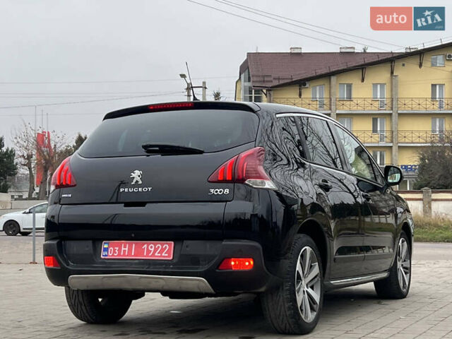Черный Пежо 3008, объемом двигателя 1.6 л и пробегом 249 тыс. км за 12800 $, фото 23 на Automoto.ua