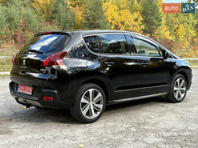 Черный Пежо 3008, объемом двигателя 1.6 л и пробегом 200 тыс. км за 12250 $, фото 3 на Automoto.ua