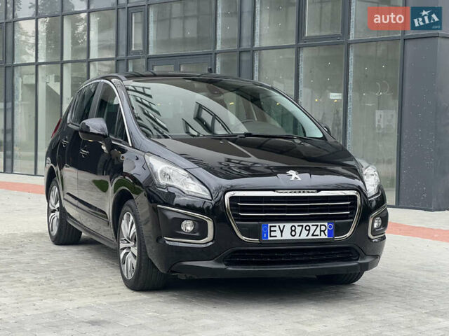 Черный Пежо 3008, объемом двигателя 1.6 л и пробегом 187 тыс. км за 10950 $, фото 1 на Automoto.ua