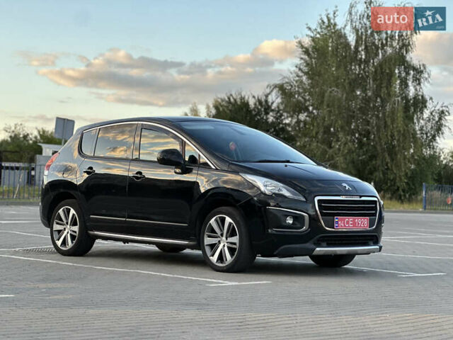Черный Пежо 3008, объемом двигателя 1.6 л и пробегом 178 тыс. км за 12400 $, фото 1 на Automoto.ua