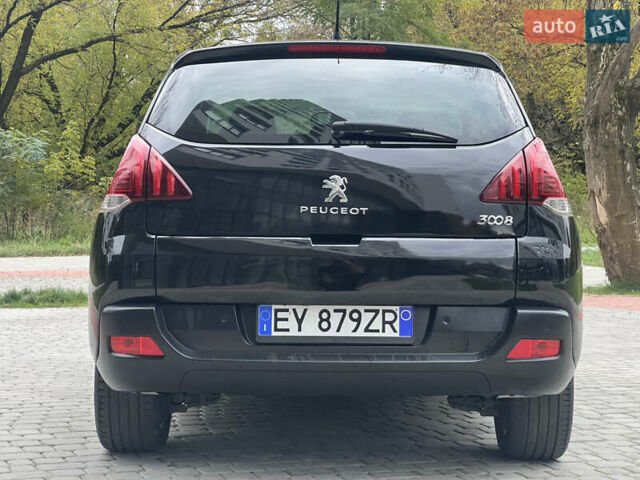 Черный Пежо 3008, объемом двигателя 1.6 л и пробегом 187 тыс. км за 10950 $, фото 7 на Automoto.ua