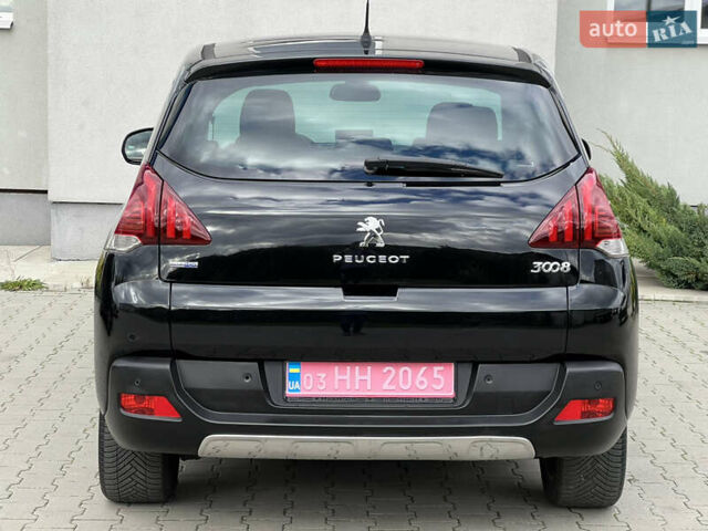 Черный Пежо 3008, объемом двигателя 1.6 л и пробегом 190 тыс. км за 13200 $, фото 9 на Automoto.ua