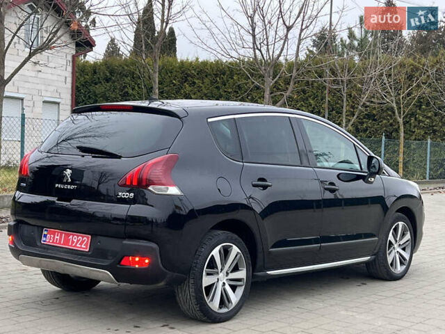 Черный Пежо 3008, объемом двигателя 1.6 л и пробегом 249 тыс. км за 12800 $, фото 7 на Automoto.ua