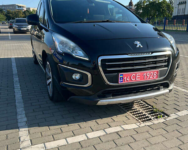 Черный Пежо 3008, объемом двигателя 1.6 л и пробегом 178 тыс. км за 12400 $, фото 11 на Automoto.ua