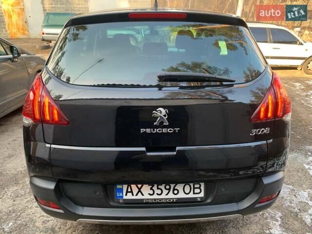 Черный Пежо 3008, объемом двигателя 1.56 л и пробегом 68 тыс. км за 11100 $, фото 5 на Automoto.ua