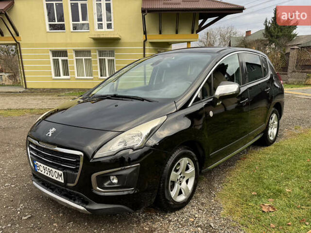 Черный Пежо 3008, объемом двигателя 1.56 л и пробегом 256 тыс. км за 12000 $, фото 1 на Automoto.ua