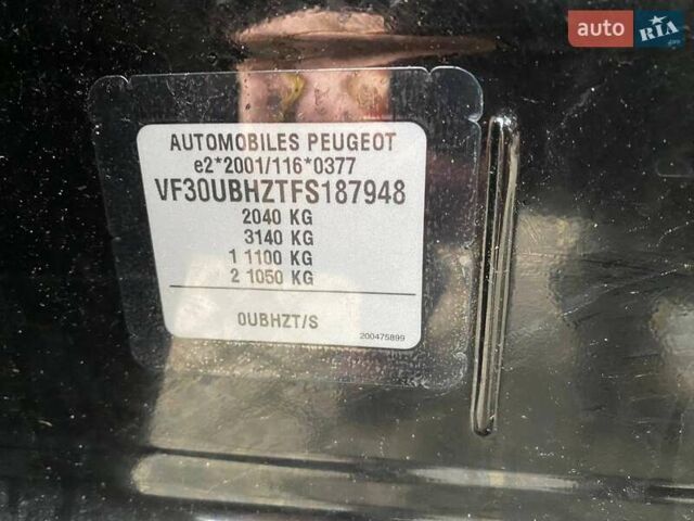 Черный Пежо 3008, объемом двигателя 1.6 л и пробегом 249 тыс. км за 13300 $, фото 29 на Automoto.ua