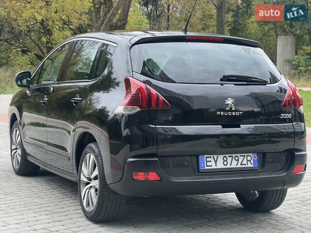 Черный Пежо 3008, объемом двигателя 1.6 л и пробегом 187 тыс. км за 10950 $, фото 24 на Automoto.ua