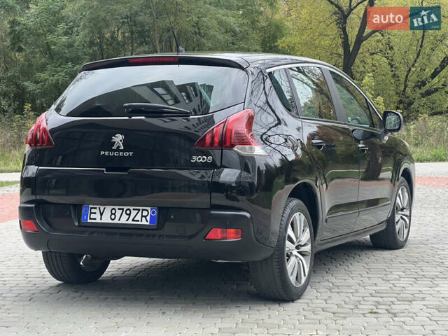 Черный Пежо 3008, объемом двигателя 1.6 л и пробегом 187 тыс. км за 10950 $, фото 27 на Automoto.ua