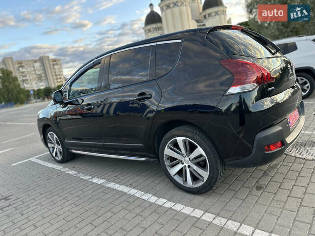 Черный Пежо 3008, объемом двигателя 1.6 л и пробегом 178 тыс. км за 12400 $, фото 3 на Automoto.ua