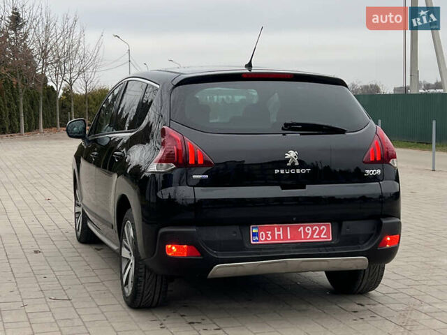 Черный Пежо 3008, объемом двигателя 1.6 л и пробегом 249 тыс. км за 12800 $, фото 4 на Automoto.ua