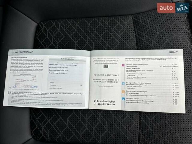 Черный Пежо 3008, объемом двигателя 2 л и пробегом 147 тыс. км за 14700 $, фото 87 на Automoto.ua