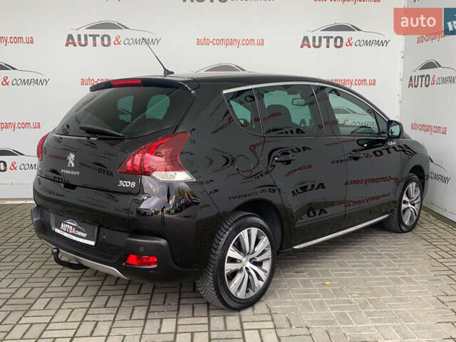 Черный Пежо 3008, объемом двигателя 1.6 л и пробегом 214 тыс. км за 12450 $, фото 2 на Automoto.ua