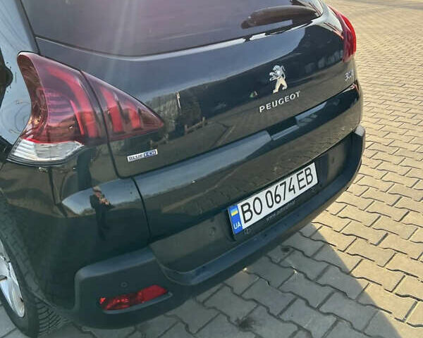Черный Пежо 3008, объемом двигателя 1.56 л и пробегом 280 тыс. км за 12499 $, фото 10 на Automoto.ua