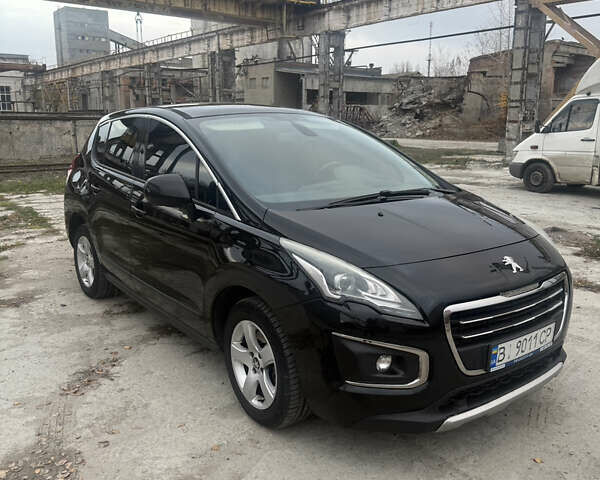 Черный Пежо 3008, объемом двигателя 1.6 л и пробегом 162 тыс. км за 10700 $, фото 1 на Automoto.ua