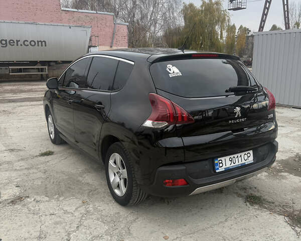Черный Пежо 3008, объемом двигателя 1.6 л и пробегом 162 тыс. км за 10700 $, фото 3 на Automoto.ua