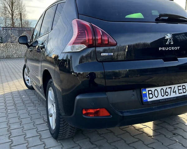 Черный Пежо 3008, объемом двигателя 1.56 л и пробегом 280 тыс. км за 12499 $, фото 11 на Automoto.ua