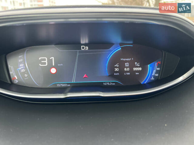 Черный Пежо 3008, объемом двигателя 1.5 л и пробегом 150 тыс. км за 18900 $, фото 22 на Automoto.ua