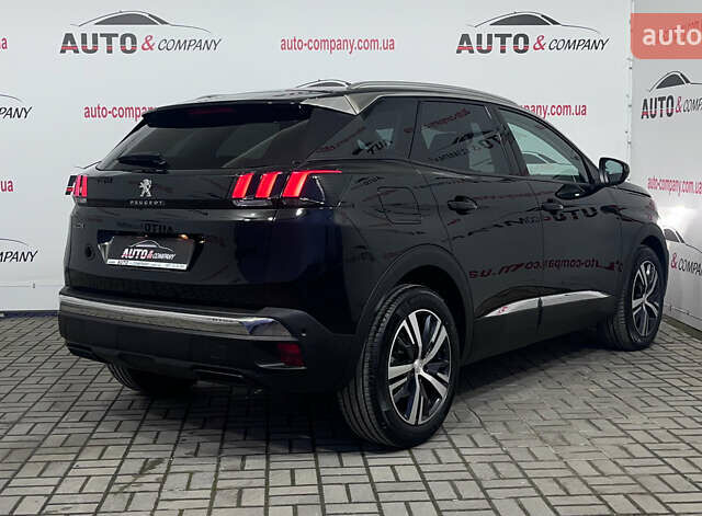 Черный Пежо 3008, объемом двигателя 1.5 л и пробегом 161 тыс. км за 20950 $, фото 2 на Automoto.ua
