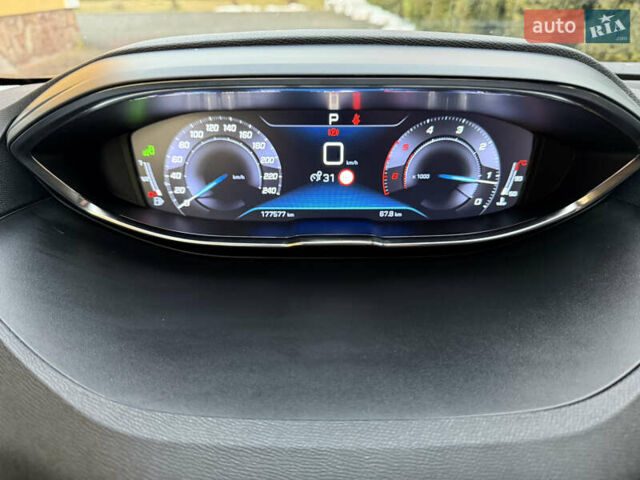 Черный Пежо 3008, объемом двигателя 1.56 л и пробегом 177 тыс. км за 19500 $, фото 49 на Automoto.ua