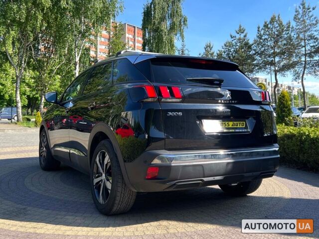 Черный Пежо 3008, объемом двигателя 1.5 л и пробегом 90 тыс. км за 21600 $, фото 4 на Automoto.ua